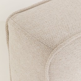 Bed East Side beige 100x200cm Kare Design