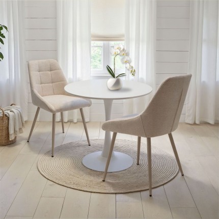 Stoel Ruby beige Kare Design