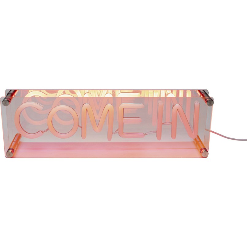 Lampe à poser LED Font COME IN
