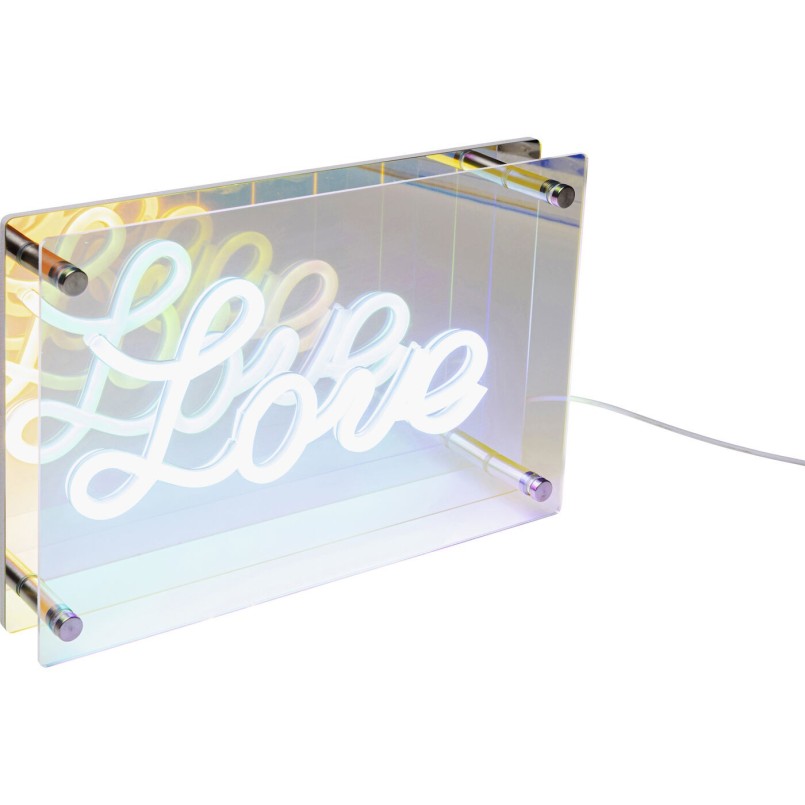 Lampe à poser LED Font LOVE