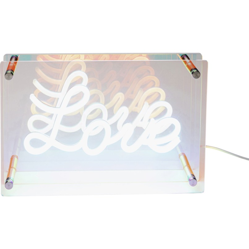 Lampe à poser LED Font LOVE
