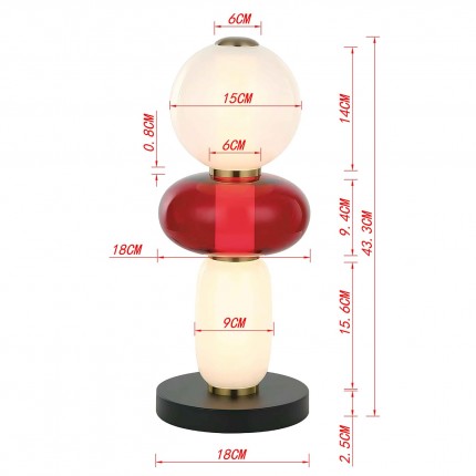Table Lamp Sugar Kare Design