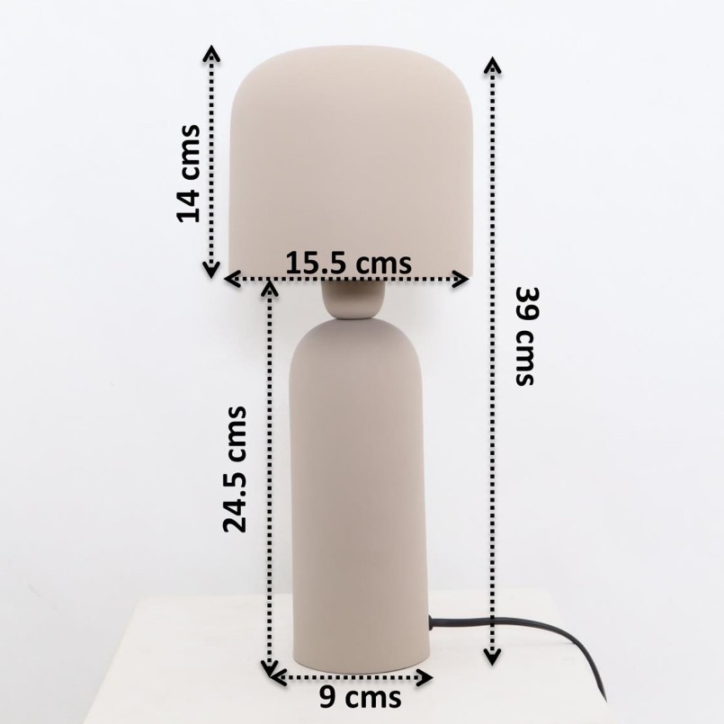 Beige stalen lamp - Maya - Kare Design
