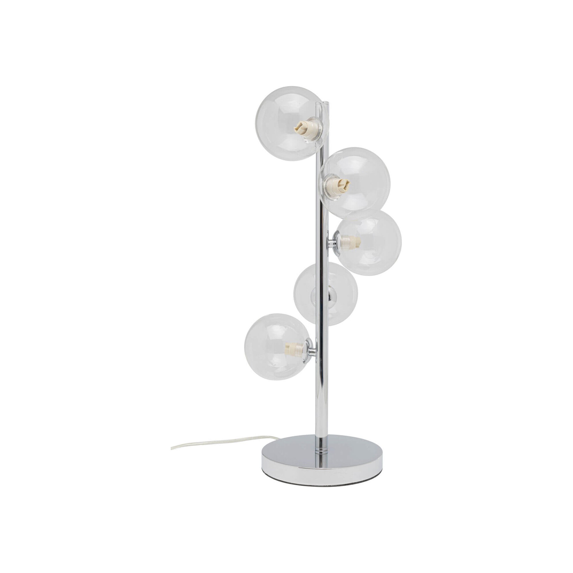 Table Lamp Scala Balls 54cm chrome Kare Design