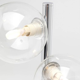 Table Lamp Scala Balls 54cm chrome Kare Design