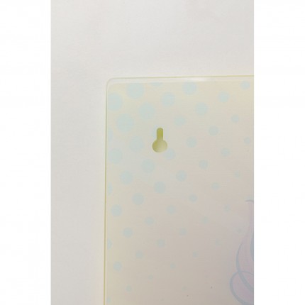 Schilderij LED komieks vrouw 39x39cm Kare Design