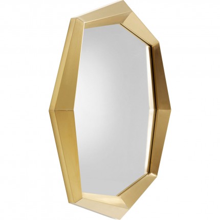 Spiegel Octagon 80x80cm goud Kare Design