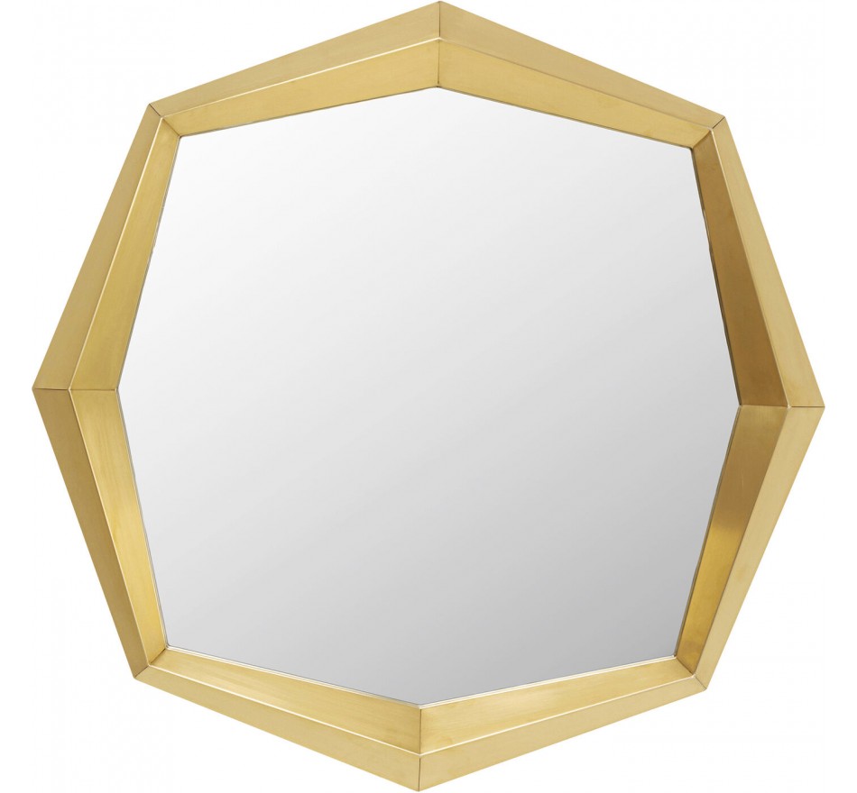 Wall mirror Octagon 80x80cm gold Kare Design