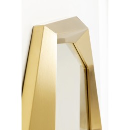 Miroir mural Octagon or 80x80cm