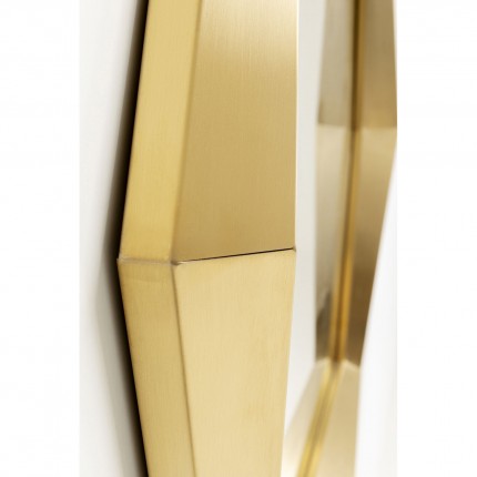 Miroir Octagon 80x80cm doré Kare Design