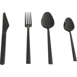 Couverts Adella Shiny noir (16/pcs.)
