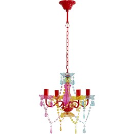Suspension Starlight 4 branches multicolore