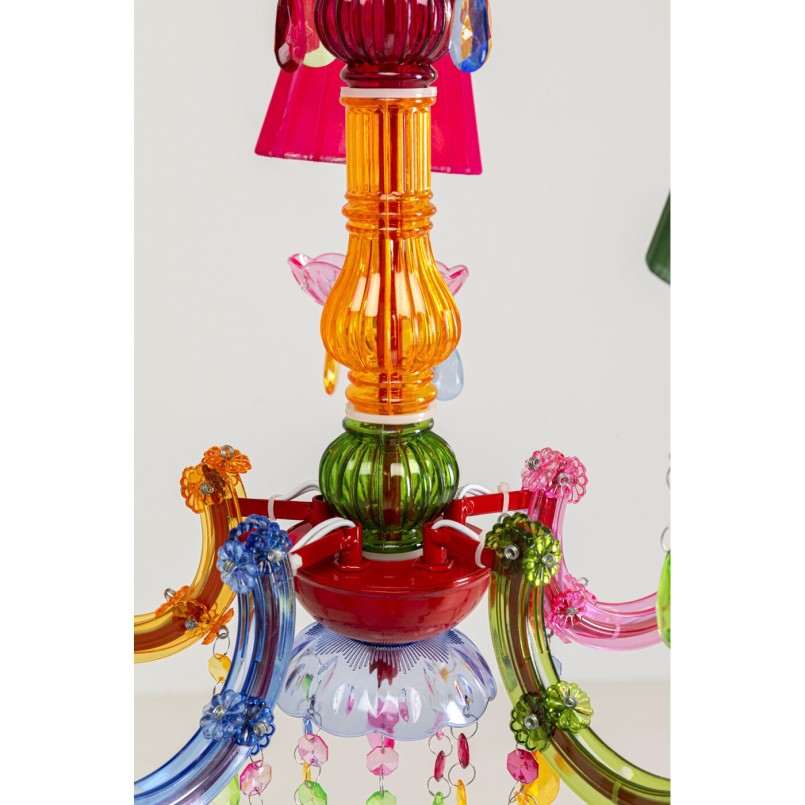 Suspension Starlight 5 branches multicolore