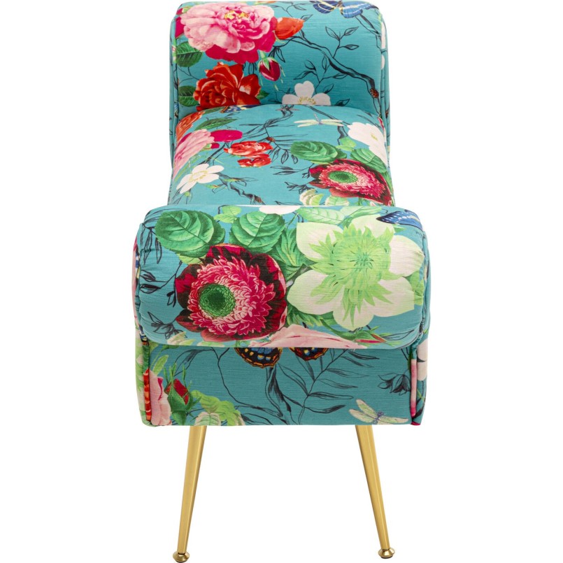 Banquette Wing Flower Fever bleu 100cm