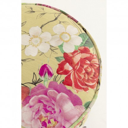 Tabouret Flower Fever 39cm jaune Kare Design