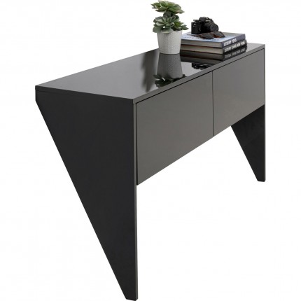 Console High Heel 140x38cm noire Kare Design