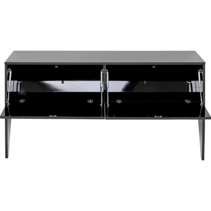 Console High Heel 140x38cm noire Kare Design