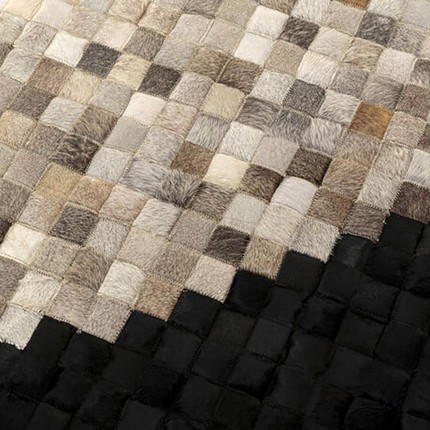 Vloerkleed Pixel grijs 240x170cm Kare Design