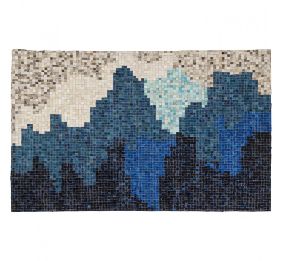 Tapis Stream bleu 240x170cm Kare Design