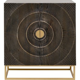 Buffet noir en bois sculpté - Madeira - Kare Design