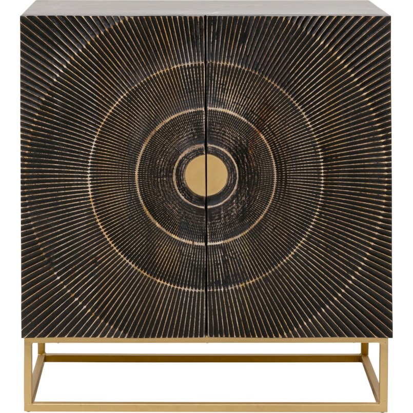 Buffet noir en bois sculpté - Madeira - Kare Design