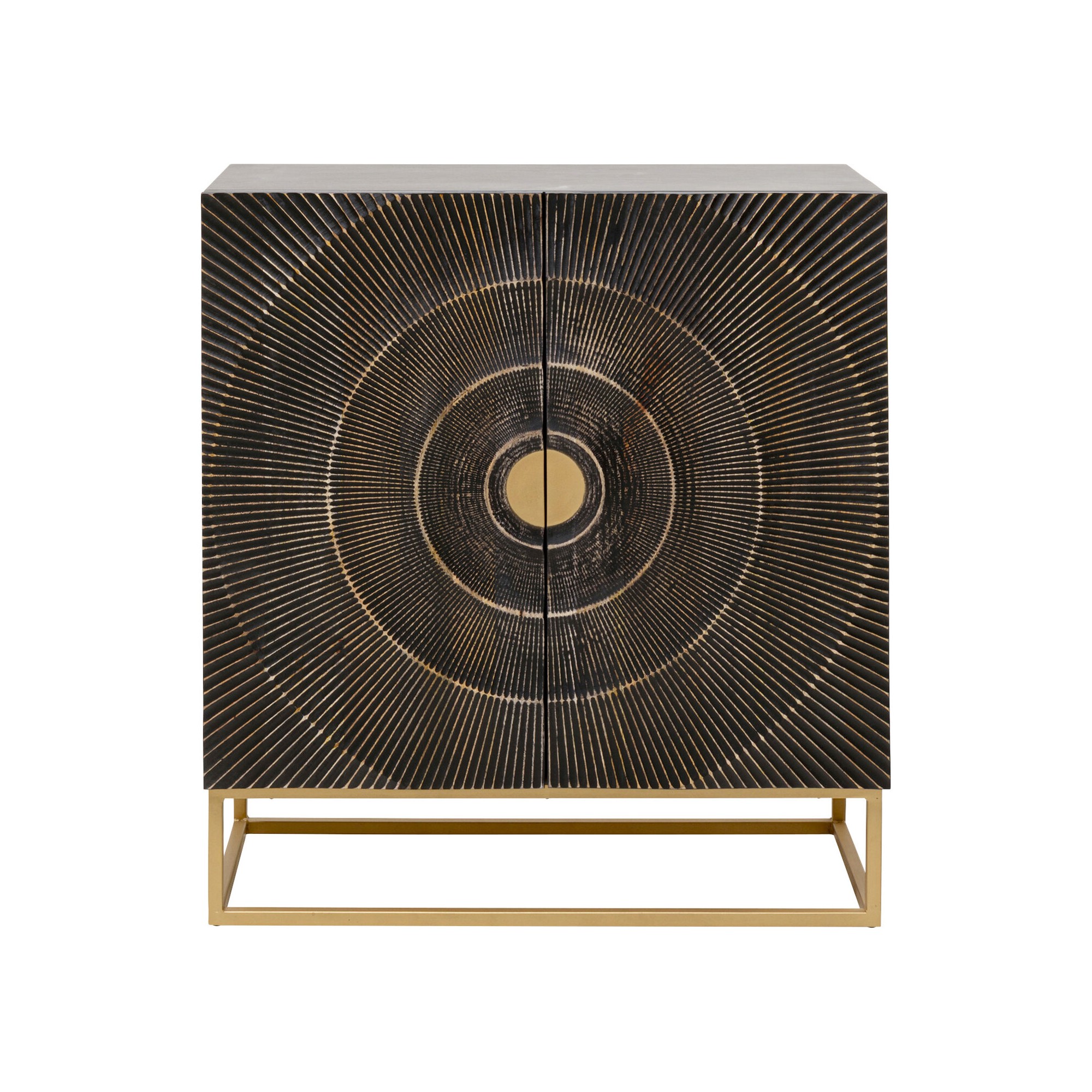 Sideboard Madeira 2 doors black Kare Design