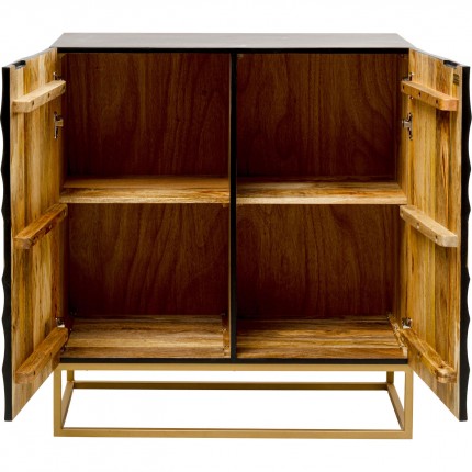 Buffet Madeira 2 portes noir Kare Design