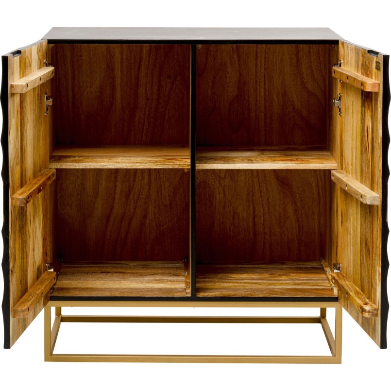 Buffet noir en bois sculpté - Madeira - Kare Design