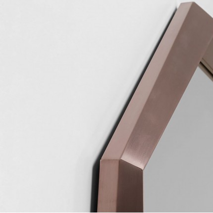 Miroir Octagon 120x120cm coffee Kare Design