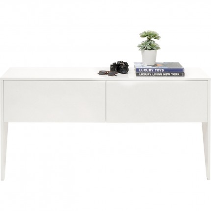 Console High Heel 140x38cm blanche Kare Design