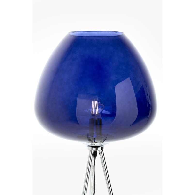 Floor Lamp Sphere 146cm blue Kare Design
