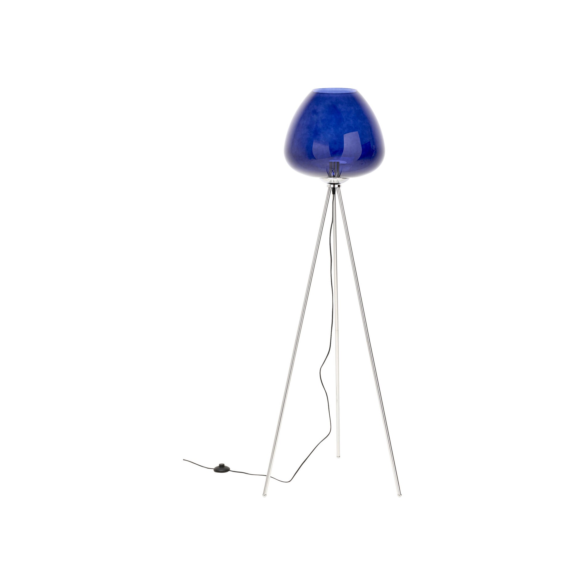 Vloerlamp Sphere 146cm blauw Kare Design