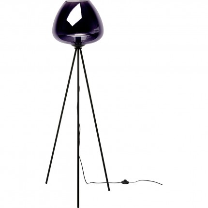 Lampadaire Sphere 146cm bleu Kare Design