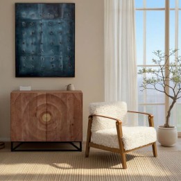 Buffet en bois sculpté - Madeira - Kare Design
