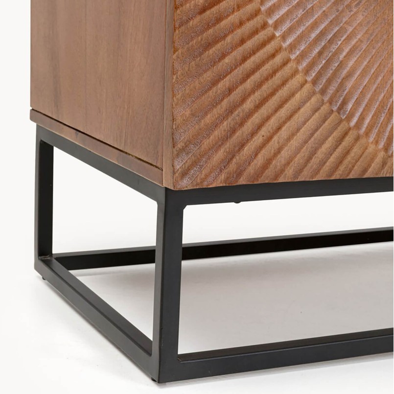 Buffet en bois sculpté - Madeira - Kare Design
