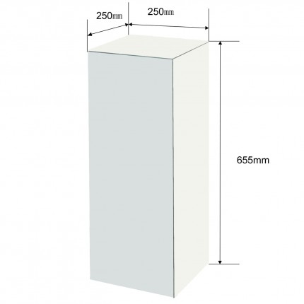 Side Table Luxury 65cm silver Kare Design