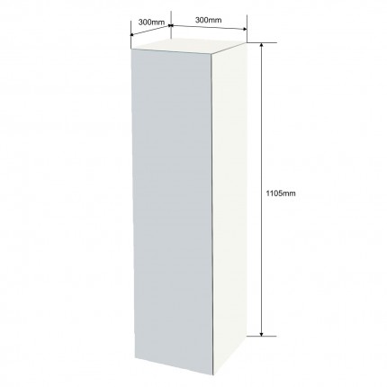 Side Table Luxury 110cm silver Kare Design