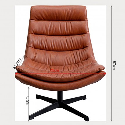 Fauteuil pivotant Lido Kare Design