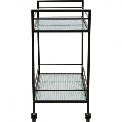 Bar Trolley Tessa black Kare Design