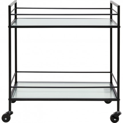 Bar Trolley Tessa black Kare Design