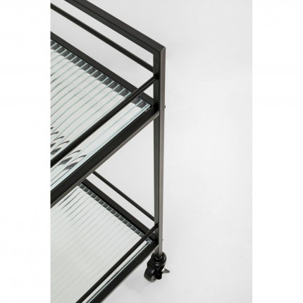 Bar Trolley Tessa black Kare Design