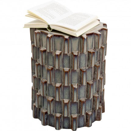 Bijzettafel Arrivato Sting Ø35cm blauw Kare Design