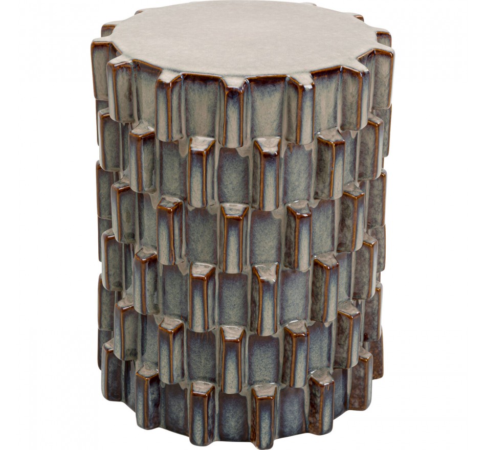 Table d'appoint Arrivato Sting 35cm bleue Kare Design