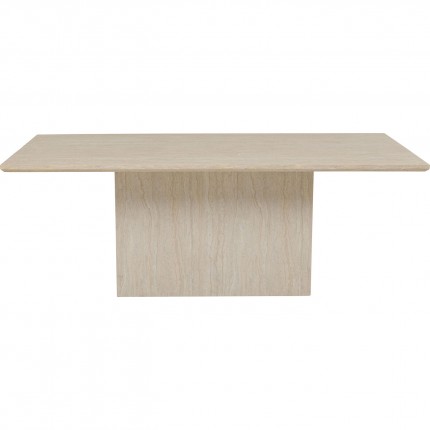 Eettafel Travertino 200x100cm Kare Design