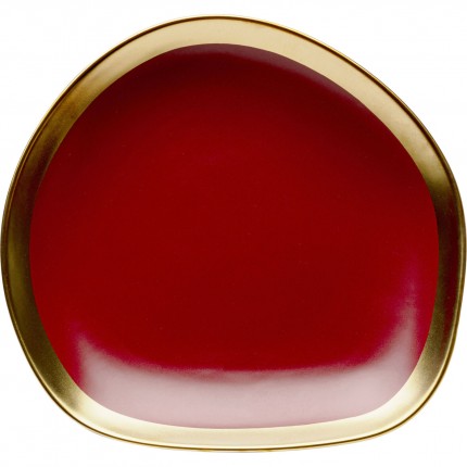 Borden Vibrations Ø27cm rood (4/set) Kare Design