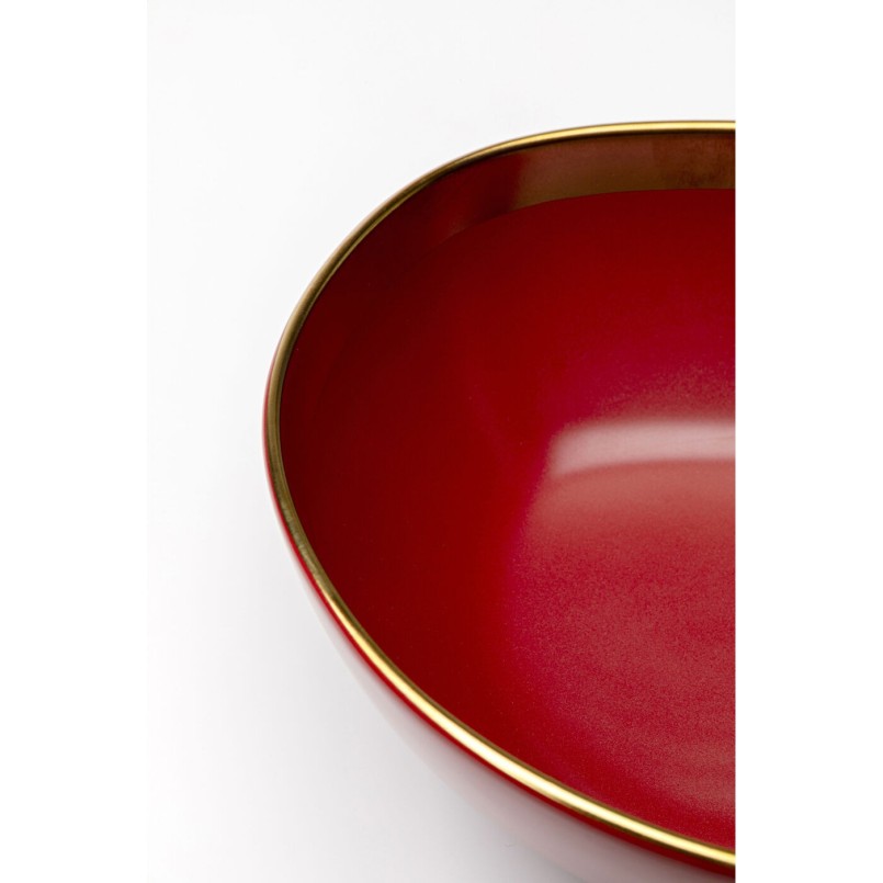 Coupe Vibrations rouge Ø18cm