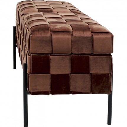 Storage Bench Weave brown Kare Design