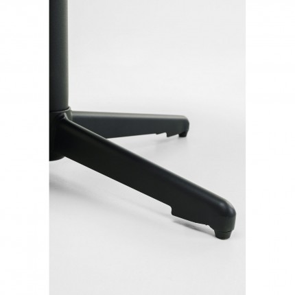 Fauteuil pivotant et repose-pieds Jules beige Kare Design