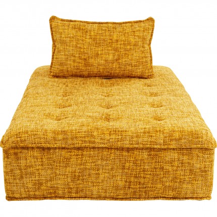 Ligstoel Portofino geel 183cm Kare Design