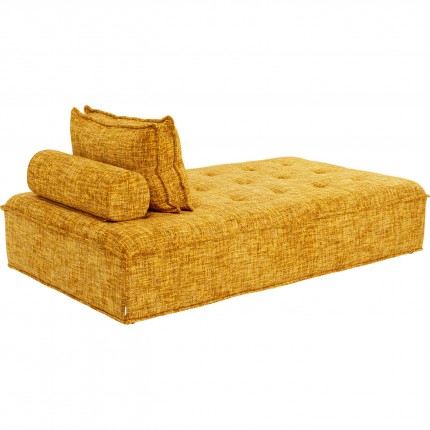 Ligstoel Portofino geel 183cm Kare Design